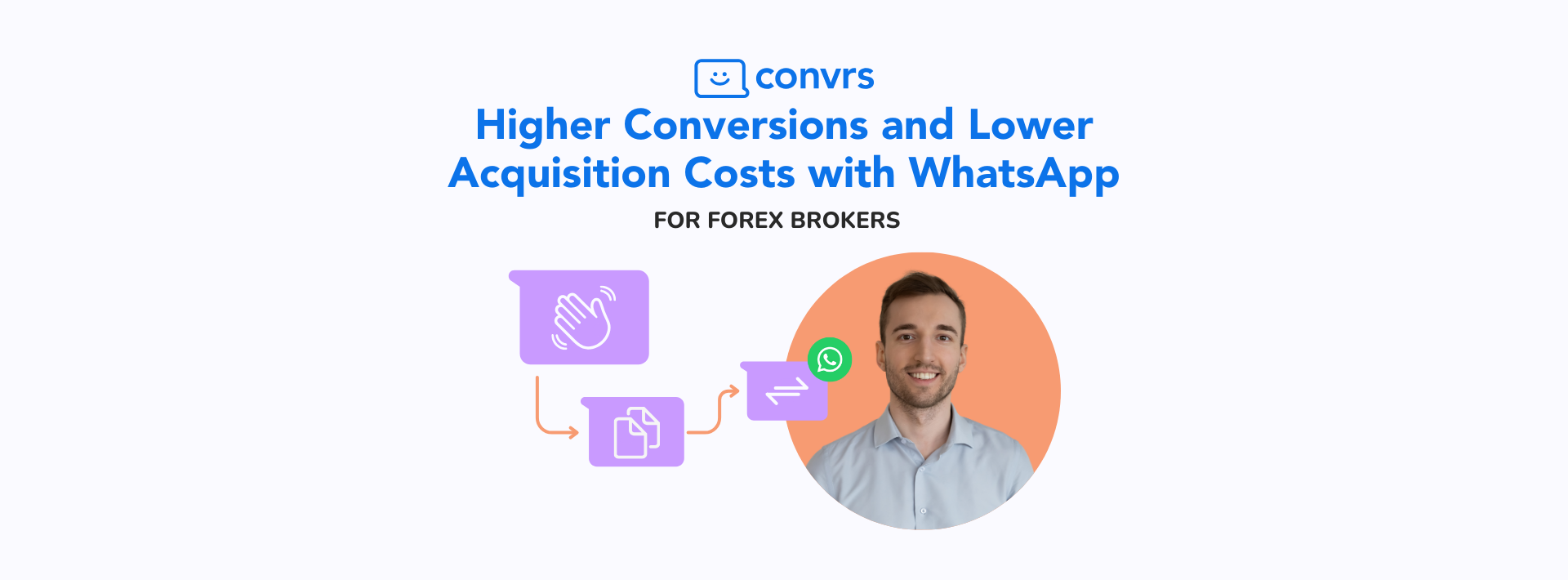 Forex Broker using WhatsApp to communicate with traders for higher conversion rates and lower customer acquisition costs